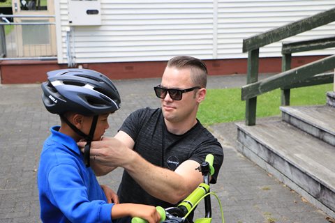 Entrepreneurs Josh & Emma Kersten give 40 bikes to Hamilton children