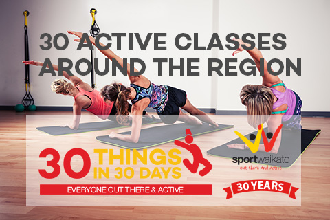 30 Active classes around the region